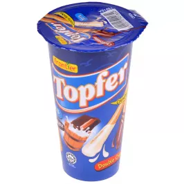 Бисквитные палочки Topfer с шоколадным и молочным кремом картинка 370809 - МосИгра